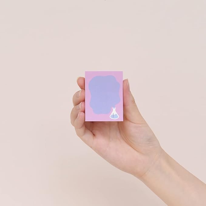 Monolike Science Sticky-it - 6p Set Self-Adhesive Memo Pad 50 Sheets