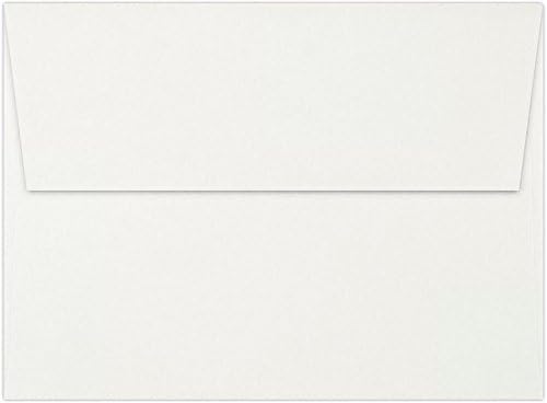 LUXPaper A7 Invitation Envelopes | Peel & Press | 5 1/4" x 7 1/4" | White | 24lb. Text | 250 Qty