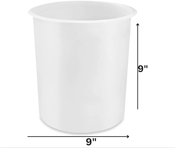House Naturals 2 Gallon Bucket Pail Line Made in USA (Pack of 20 Liners)