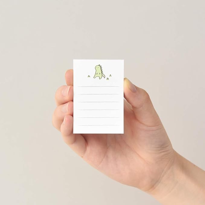 Monolike Buddy Ver.2 Sticky-it - 5p Set Self-Adhesive Memo Pad 50 Sheets