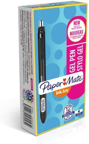 Paper Mate Inkjoy Gel Pen 0.7mm Black