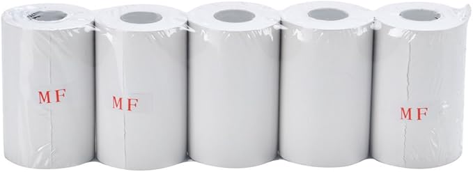 MFLABEL Thermal Receipt Paper Rolls - 50 Rolls of 3-1/8" x 230ft High-Sensitivity POS Register Paper, Compatible with Square, Clover, ERC, Zebra, Star, and Most Thermal Receipt Printers