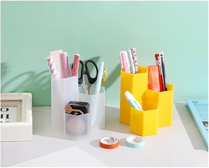 Pencil Holder for Desk Pens Cup Pencil Organizer Cute Stationary Supplies Desk Organizer for Office/School/Home