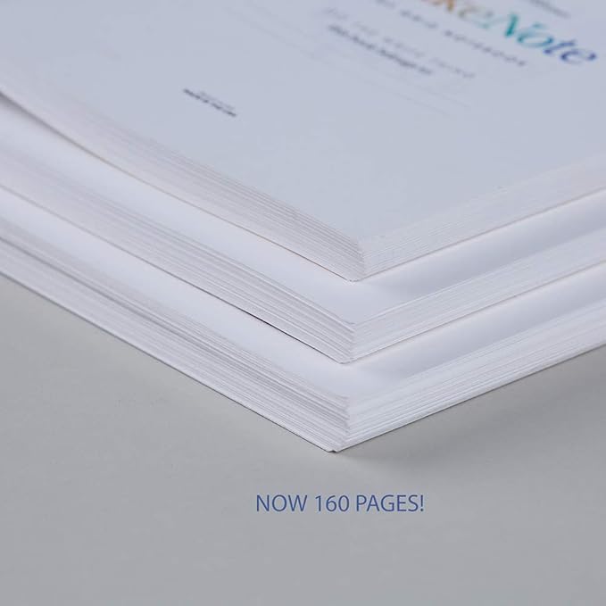 Erin Condren 8.5" X 11" Spiral Bound Productivity Notebook, Watercolor Blooms, Functional 160 Lined Page and 80Lb Thick Paper Spiral Notebook, Stickers Included