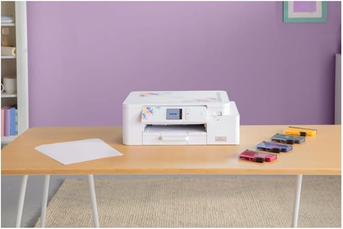 Brother Sublimation Printer, High-Speed Printing with Wireless Connectivity, and Sublimation Paper, 100 Sheets