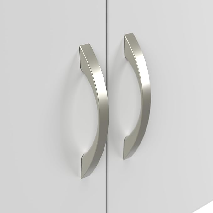 Bush Business Furniture Office in an Hour Cubicle Storage with Cabinet, Drawers, Paper Tray, and Pencil Holder in Pure White | Commercial Workspace Organization and Accessory Set