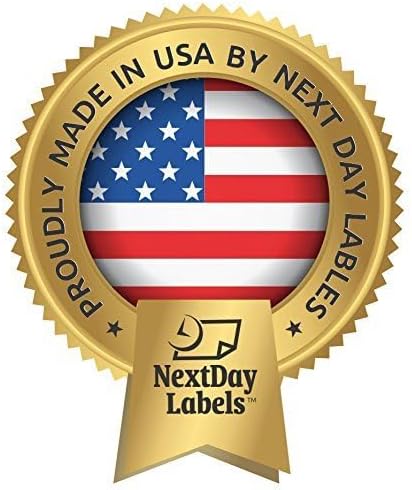 Pack of 100 Sheets, 8-1/2 x 11" Fluorescent Labels for Laser & Inkjet Printer (Orange Fluorescent, 2-1/2" Round - 12 per Page, 1200 Labels)