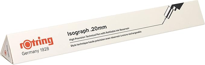 Rotring Isograph Technical Drawing Pen, 0.20 mm