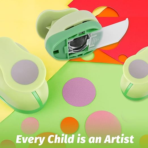 UCEC 5/8 Inch Circle Punch - Paper Circle Cutter, One Hole Punch for Paper Crafts, Scrapbooking, Gift Cards, Arts & Fun Projects