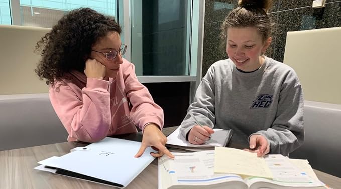 SKYDUE 5 Pocket Expanding File Folder, Letter Size Portable Accordion Folders for Documents for School Office, White