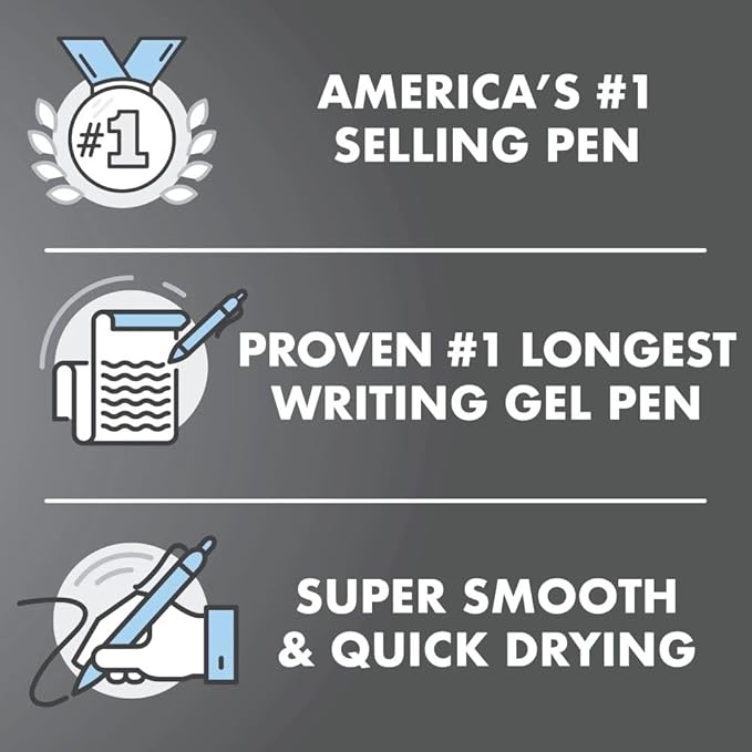 Pilot G2 Premium Gel Roller Pens, Fine Point 0.7 mm, Navy Ink Pens Fine Point, Pack of 12 - Ideal for School, Journaling, and Office Writing