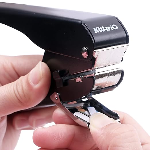 ID Card Slot Punch Badge Slot Hole Puncher Name Tag Punch Hand Held Hole Punch for PVC Cards ID Cards Photo Tag (Black, Slot Punch)