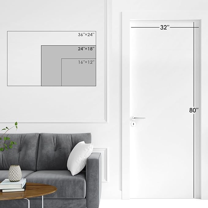 ARCOBIS Whiteboard Calendar with Cork Board, 36"x24" Magnetic White Board Calendar Dry Erase for Wall, Gold Frame Monthly Combination Board for Office, Home, School