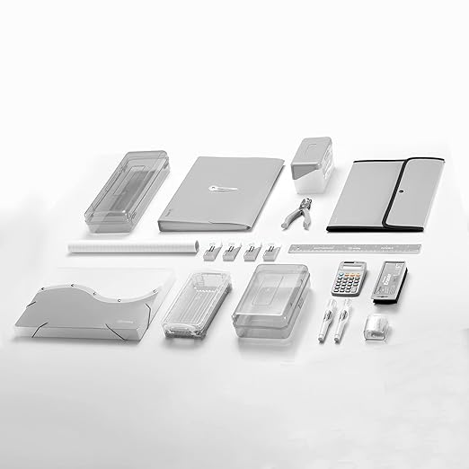 Single Hole Punch Metal Grey, 1/4” Hole Puncher with Soft Grip Handles for Paper and Crafts Round Circle Shape, for Kids and Adults, Also Available in Green, Pink, Red, Blue, Purple, 6 Pc – by Enday