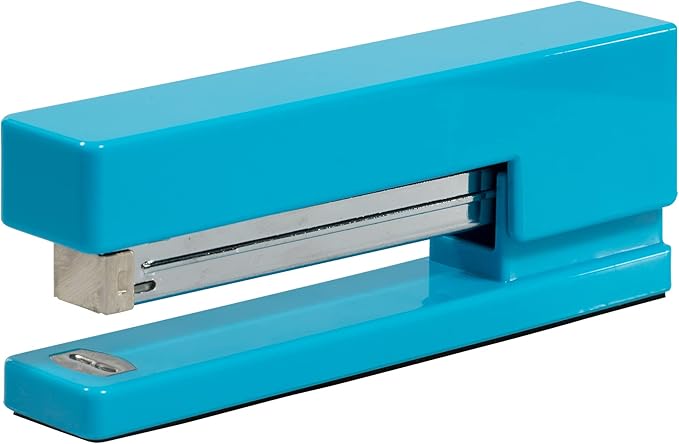 JAM PAPER Office & Desk Sets - 1 Stapler & 1 Tape Dispenser - Blue - 2/Pack