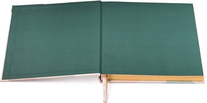 Eccolo Large Lined Journal Notebook, Hardbound Cover, Writing Journal, 256 Ruled Ivory Pages, Gilded Edge, Two Ribbon Bookmarks, Lay Flat, Desk Size for Work or School, Abstract (8x10 inches)