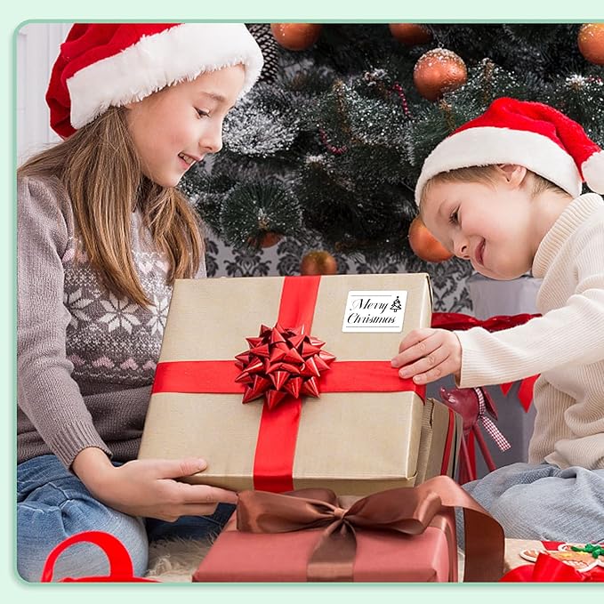 6-Pack Phomemo M110 Original Labels 1.57"x1.18"(40x30mm)Square Self-Adhesive Compatible with Phomemo M110/M120/M200/M220/M221 Label Printer for Barcode, Folder Name, Address, PriceTag, Homemade Label