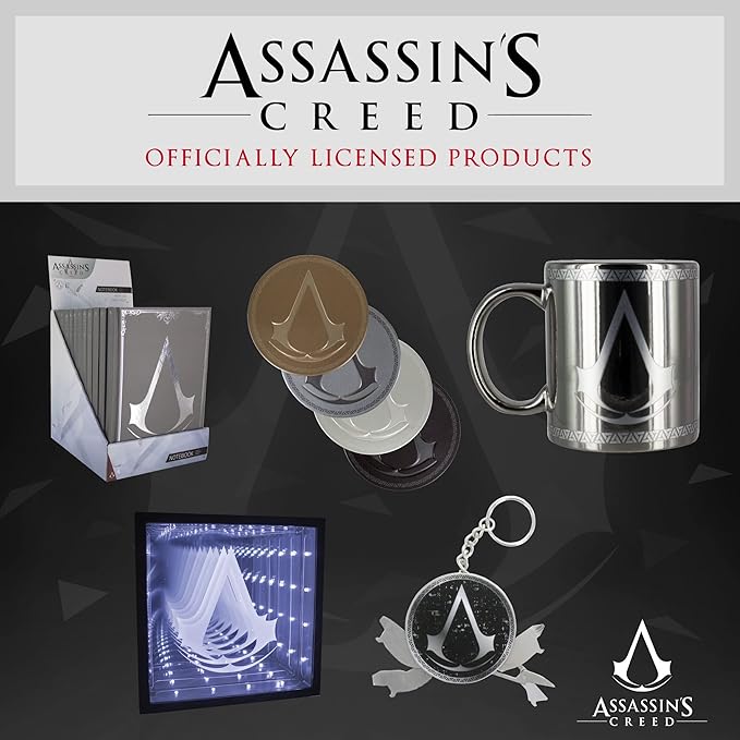 Assassin's Creed Notebook- Lined Hardcover- 200 Pages