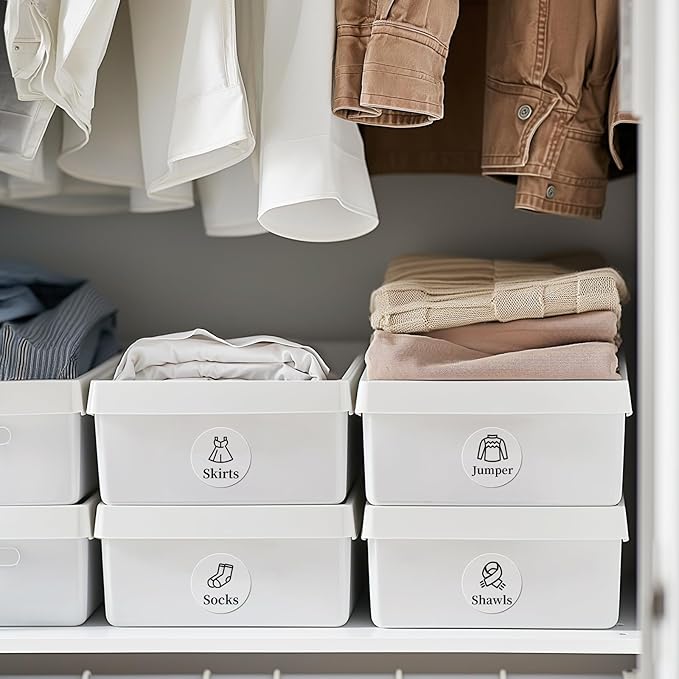 NIIMBOT Labels 3 Rolls Set for B1/B21/B31 Sticker Printer, 50x50mm (1.97'' x 1.97'') 150 Labels/Roll, Refill Labeling Tape for Home School Office Small Business (White Round)