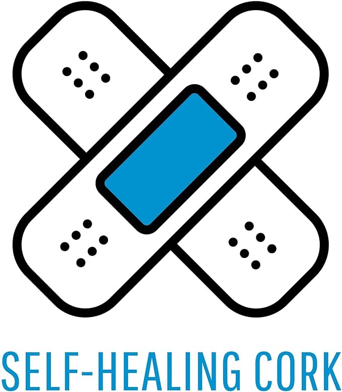 MasterVision Pastel Collection Combo Dry Erase Whiteboard/Cork Bulletin Board, Green Colored MDF Frame, 23.62" x 17.72"