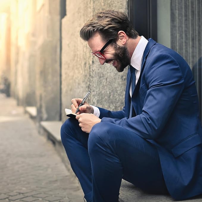 Pilot Precise V7 RT Refillable & Retractable Liquid Ink Rollerball Pens, Blue Ink Pens, Fine Point (0.7 mm), 12-Pack - Ideal for School, Journaling, and Office Writing