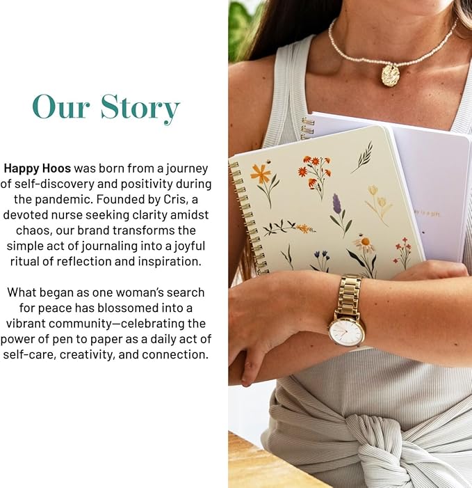 Notebook Journal, Pack of 8 Notebooks, A5, 5.5 x 8 in, Cute Soft Paper Cover Notepad for Travel, Meditation, Wedding and Dream Journals, Lined Diary Notepad Paper (Spring Colors)