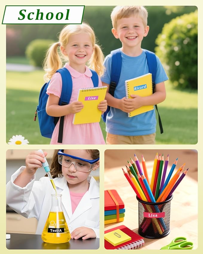 RAEMALL Compatible with Brother Label Tape TZe335 TZe435 TZe535 TZeMQG35 TZeMQP35 TZe TZ Tape, 12mm 0.47 Inch Laminated White on Color Compatible with Brother P Touch Label Maker PT-D210 H110