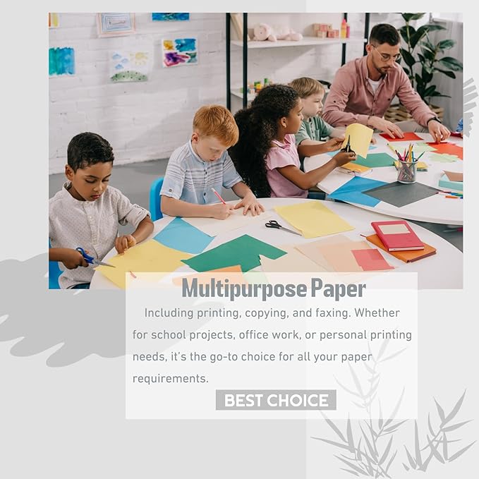 Colored Copy Paper 8.5X11 Inches,180 Sheets 9 Colors Brightness Color Paper Letter Size Printer Paper 24 lb/90GSM for Arts Crafts DIY Projects School Office Supplies Origami Kids