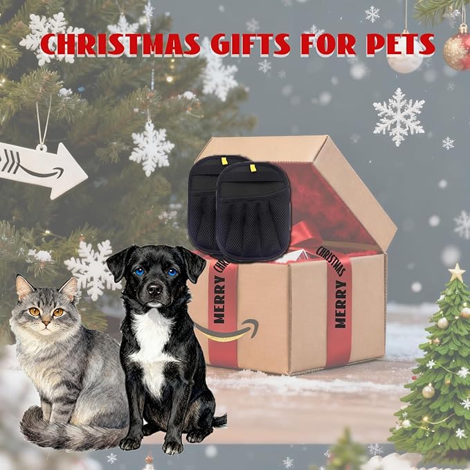 KENDINIX Valentines Day Gifts 3 Packs Pet Hair Removal Glove,Pet Hair Remover for Cat & Dog,New Upgraded Electrostatic Gloves Pet Hair,Reusable Electro Static Pet Hair Remover Electrostatic Gloves