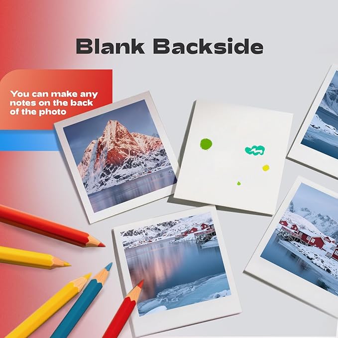 Glossy Thin Inkjet Paper 8.5x11 Inches, 110 Sheets, 160gsm Premium Photo Paper for Inkjet Printer with Dye Ink for Custom Chip Bag Party Favors