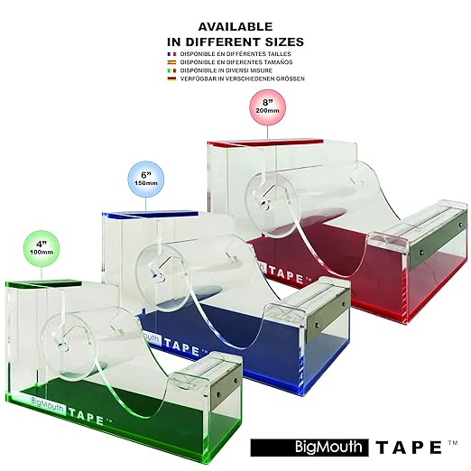 8-Inch Tabletop Tape Dispenser for Commercial, Office or Home Use