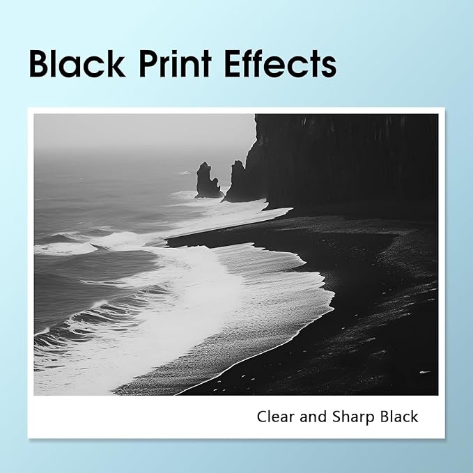 923e 923XL Black Replacement for HP 923 Black Ink Cartridgs for HP Printers OfficeJet Pro 8130e 8135e 8025e 8138e 8139e 8130 Series Office Jet 8122e 8120 Series Printer (2 Pack 923 XL K)