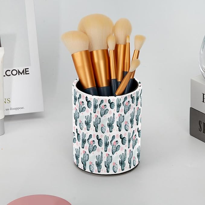 Pen Holder For Your Desk, Pencil Holder Organizes All Pens, Cactus Pen Cup For Your Office Decor