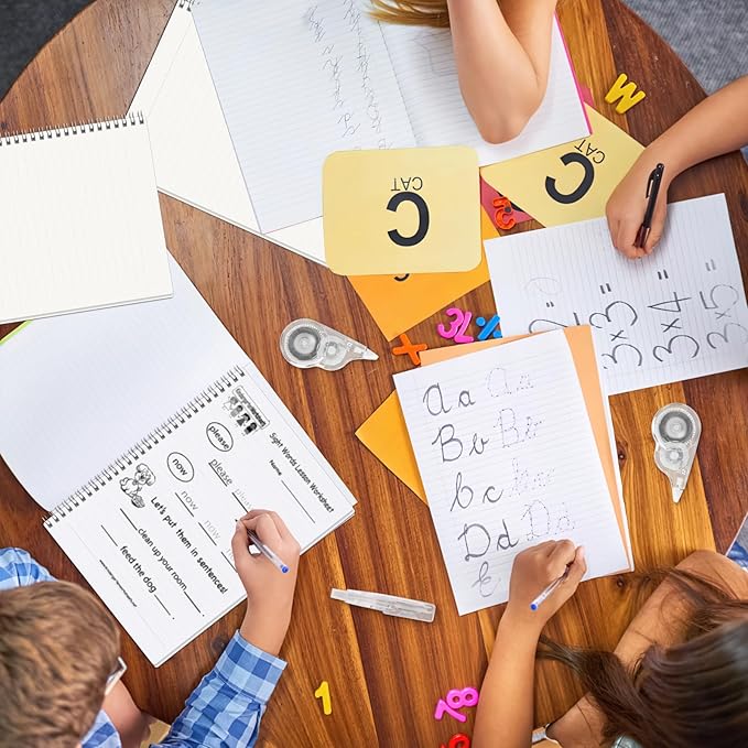 30 Pcs Correction Tape, 39.4 Ft White Wrong Out Tear-Resistant Bulk, Instant Corrections Easy To Use Applicator for School, Office, Note Taking, Journal (Tape Width 0.2 in, Clear)