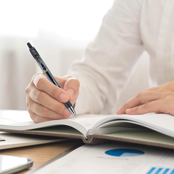 Pilot G2 Premium Gel Roller Pens, Bold Point, Gel Ink Pens, 1 mm, Tub of 36, Black, Blue, Red - Ideal for School, Journaling & Office Writing