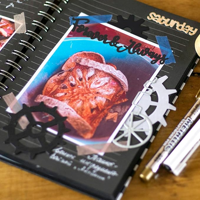 100 Pack Black Cardstock 5x7 Blank Card Thick Paper, Goefun 80lb Flat Card Stock Printer Paper for Halloween Cards, Invitations, Postcards, Photos, DIY