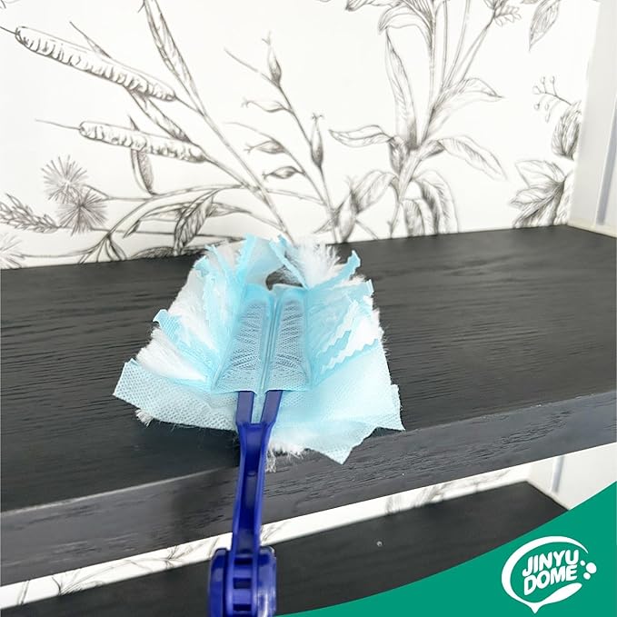 JINYUDOME Disposable Duster Refills Heavy Duty Dusters Refills,S wiffer Cleaning Dusters Hand Duster Refills,30 Unscented Dusters