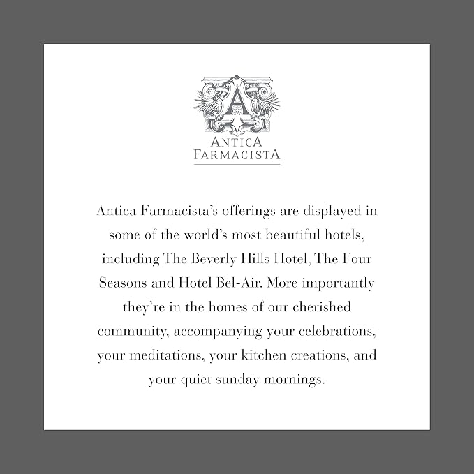 Antica Farmacista Home Ambiance Diffuser - Long-Lasting Reed Scent Diffuser - Luxury Room Freshener Gift - Vanilla, Bourbon & Mandarin, 16.9 fl oz