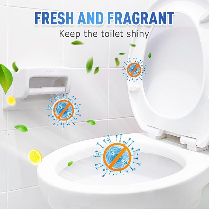 Foam Toilet Cleaner, 2025 New Toilet Bowl Cleaner, Advanced Bathroom Cleaner for Home, Non-Toxic Toilets Cleaning Powder with Families (3)