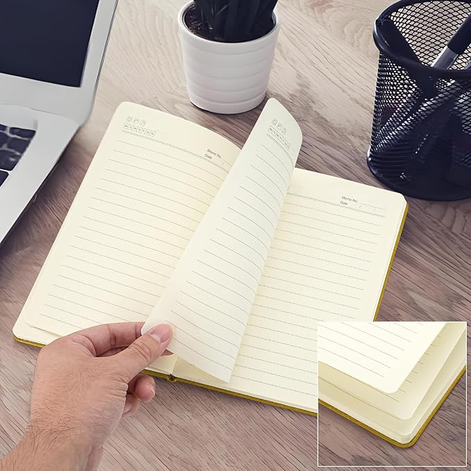 LBWCER Yellow Notebook,Journal for Men,Thank You gift May you be proud of the work you do, Lined Journal,Teacher Social Worker Notebook,Travel Journal (May yellow)