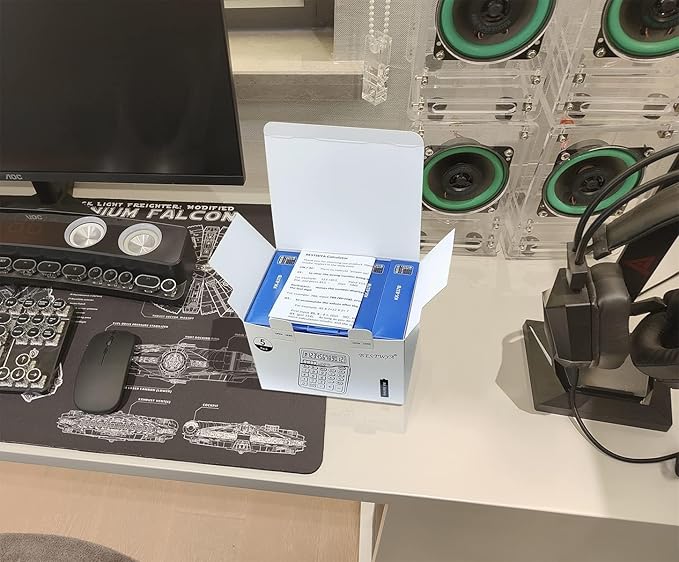 Calculators, BESTWYA 12-Digit Dual Power Handheld Desktop Calculator with Large LCD Display Big Sensitive Button (Black, Pack of 10)