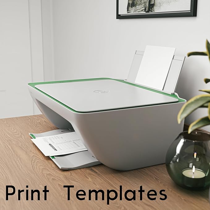 Half Letter Blank Paper, 200 Sheets, 120 GSM, Printer Paper, Loose Leaf, Unpunched, 5.5 x 8.5 inch, Copy Paper