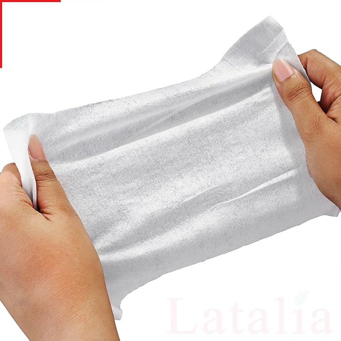 Latalia Hand Wipes Pack of 4 | 80% Alcohol Hand Sanitizer Wipes for Hands & Face Moisturizing, Gentle, Convenient and Fragrance Free (40 Counts)