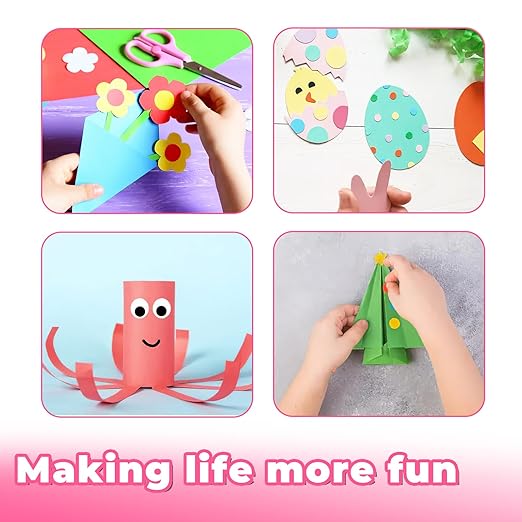 UCEC 3 Pack Circle Single Hole Punches, Small Hole Puncher, Paper Punches for Crafting, Hole Tag Puncher Set of School Supplies with Soft-Handled for Clothing Ticket DIY Craft Tags Scrapbook Tool