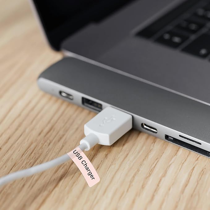 Label Maker Tape - D30 Label Tape, Multi Color Sticker Thermal Paper for Phomemo D30 Label Printer, Household Storage Labels, Self-Adhesive Label Tape, 12 mm x 40 mm, Set of 3