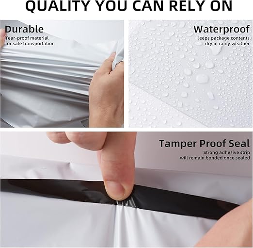KKBESTPACK Poly Mailers Shipping Envelope Self Sealing Bags (10X13 200pc)