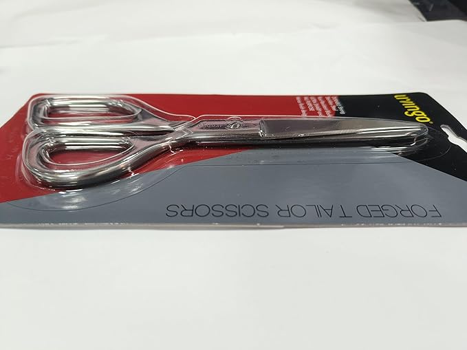LIVINGO Small Fabric Sewing Scissors - 6" Professional Tailor Stainless Steel Ultra Sharp Metal Forged Shears, Crafting Scissors for Cloth Felt Canvas, Multipurpose for Dressmakers