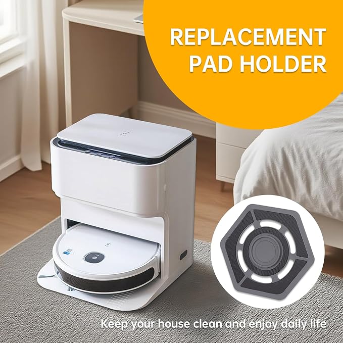 Mop Pad Plate Accessories for Ecovacs Yeedi Mop Station Vacuum Cleaner- Vacuum Pad Board Holder Replacement Mop Tray Part Attachment