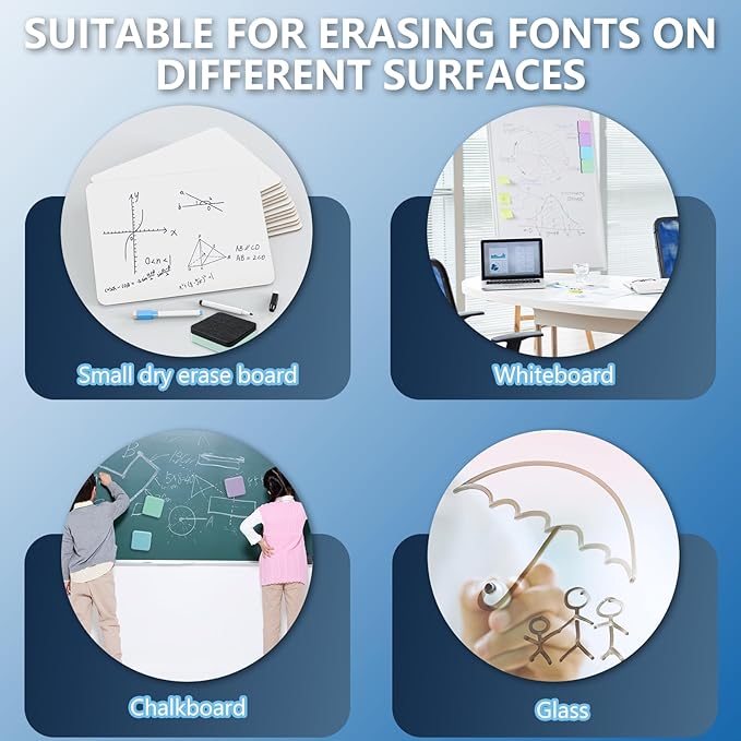 XKDOUS 35 Pack Square Magnetic Dry Erase Eraser, 2x2 Inch Small Whiteboard Eraser for Kids & Classroom, Mini White Board Eraser, Effective Dry Erase Board Eraser for Teachers & Students (4 Colors)