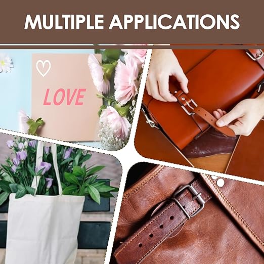 ZJchao 20pcs Leather Punch Set Multiple Shapes Carbon Steel Hollow Punch for Belts Watch Straps Wallets Fabric Thin Leather 5mm Belt Hole Puncher